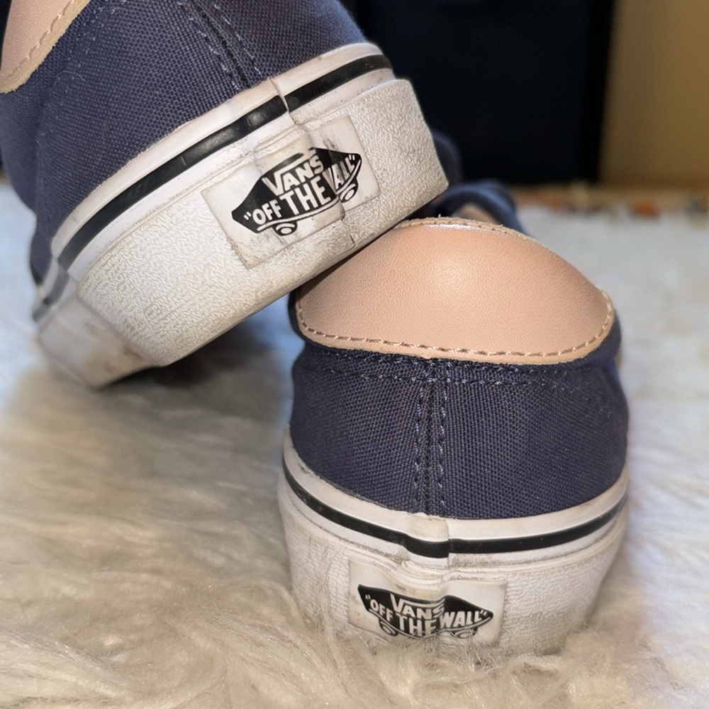 🛹Vans Authentic Era Canvas and Leather Sneakers, Size 8 - Picture 7 of 16